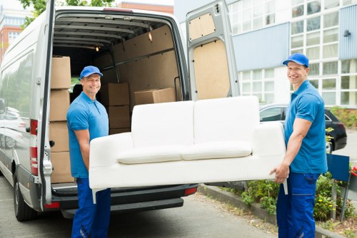 Local removals team handling a same day house move in Ilford