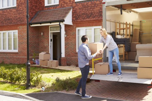 Local office removals team planning an Ilford business move