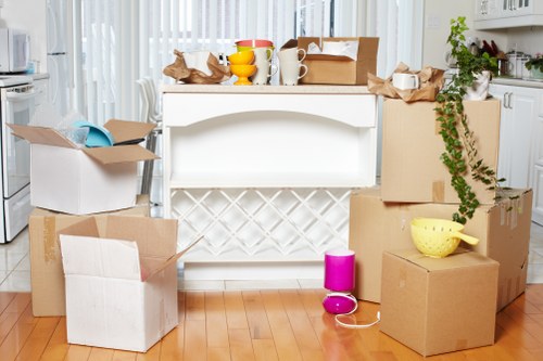 Packed removal van ready for a local move across Ilford and nearby areas