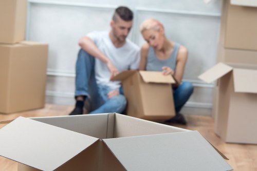 Moving truck service for flats, houses, and office moves in Ilford