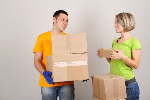 Legal terms document for a removals service under England and Wales law