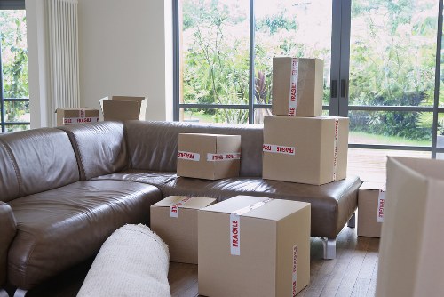 Customer booking confirmation and move details for a removals contract
